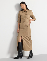 Lindex - Jacket Jessica - utility-jakker - dark dusty beige - 4