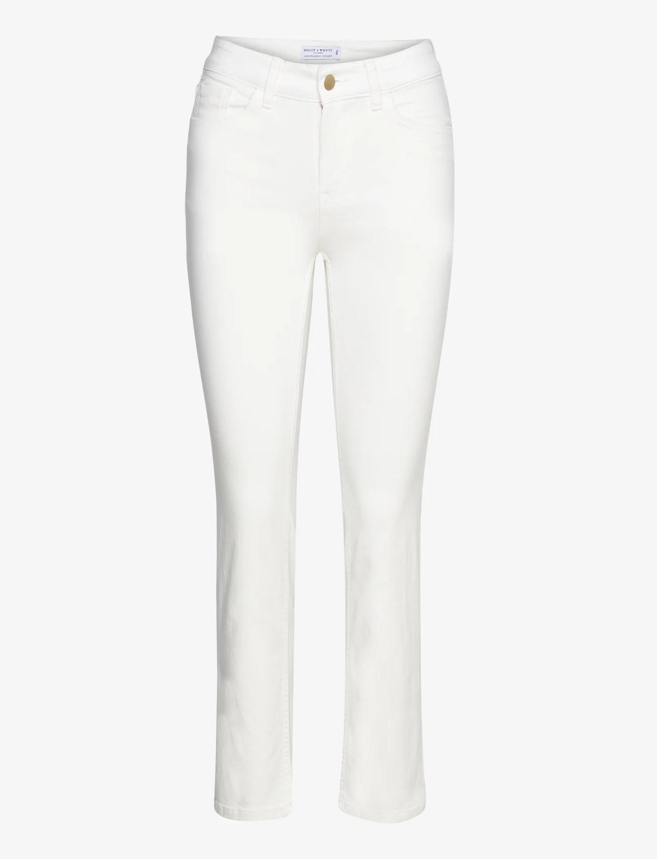 Lindex - Trousers Alba - raka jeans - off white - 0