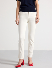 Lindex - Trousers Alba - raka jeans - off white - 2