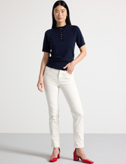 Lindex - Trousers Alba - raka jeans - off white - 4