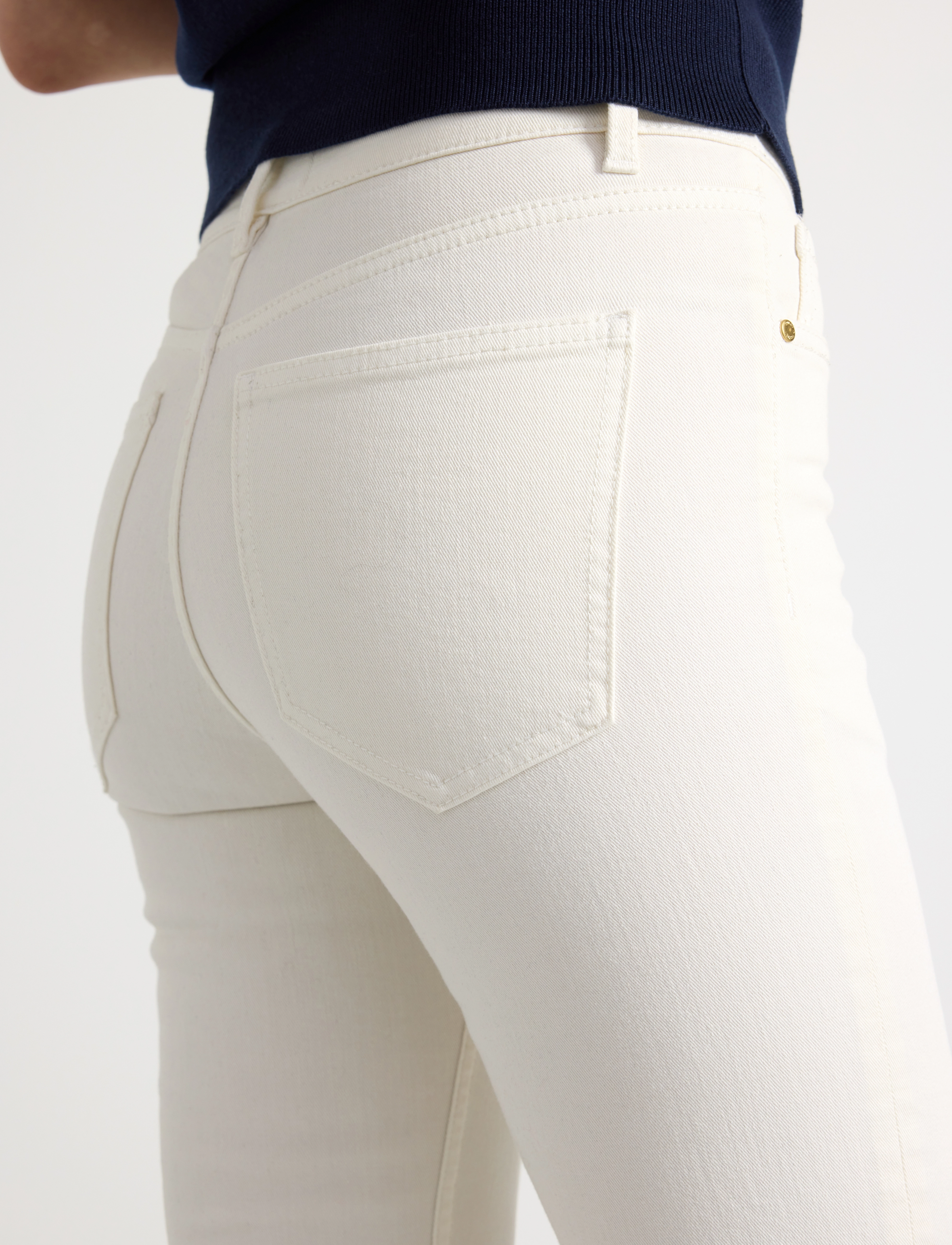 Lindex - Trousers Alba - straight jeans - off white - 5
