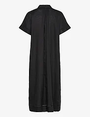 Lindex - Dress Laila pure linen - sukienki koszulowe - black - 1