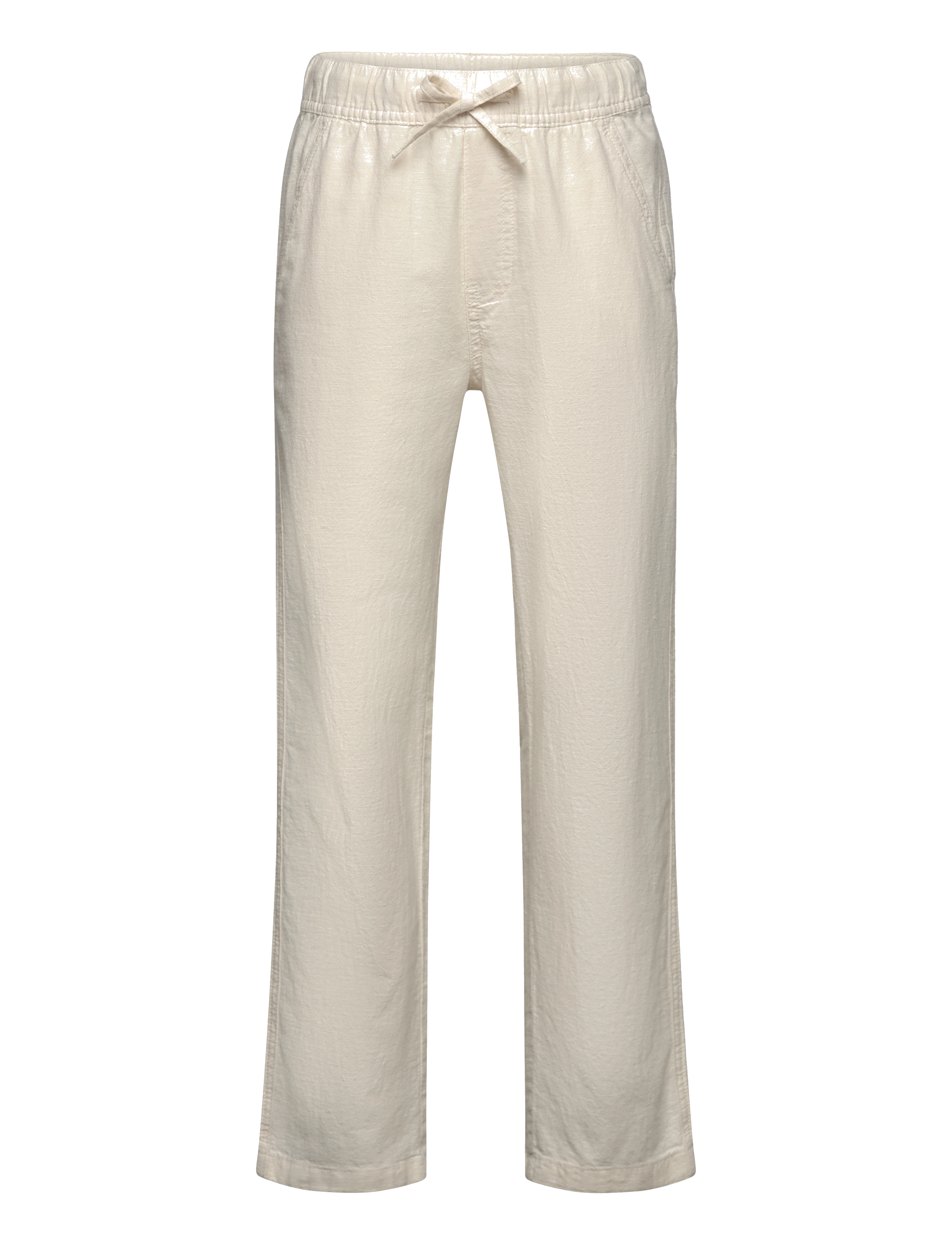 LINDEX Hosen Linen Blend Cream - 128 - Kinder