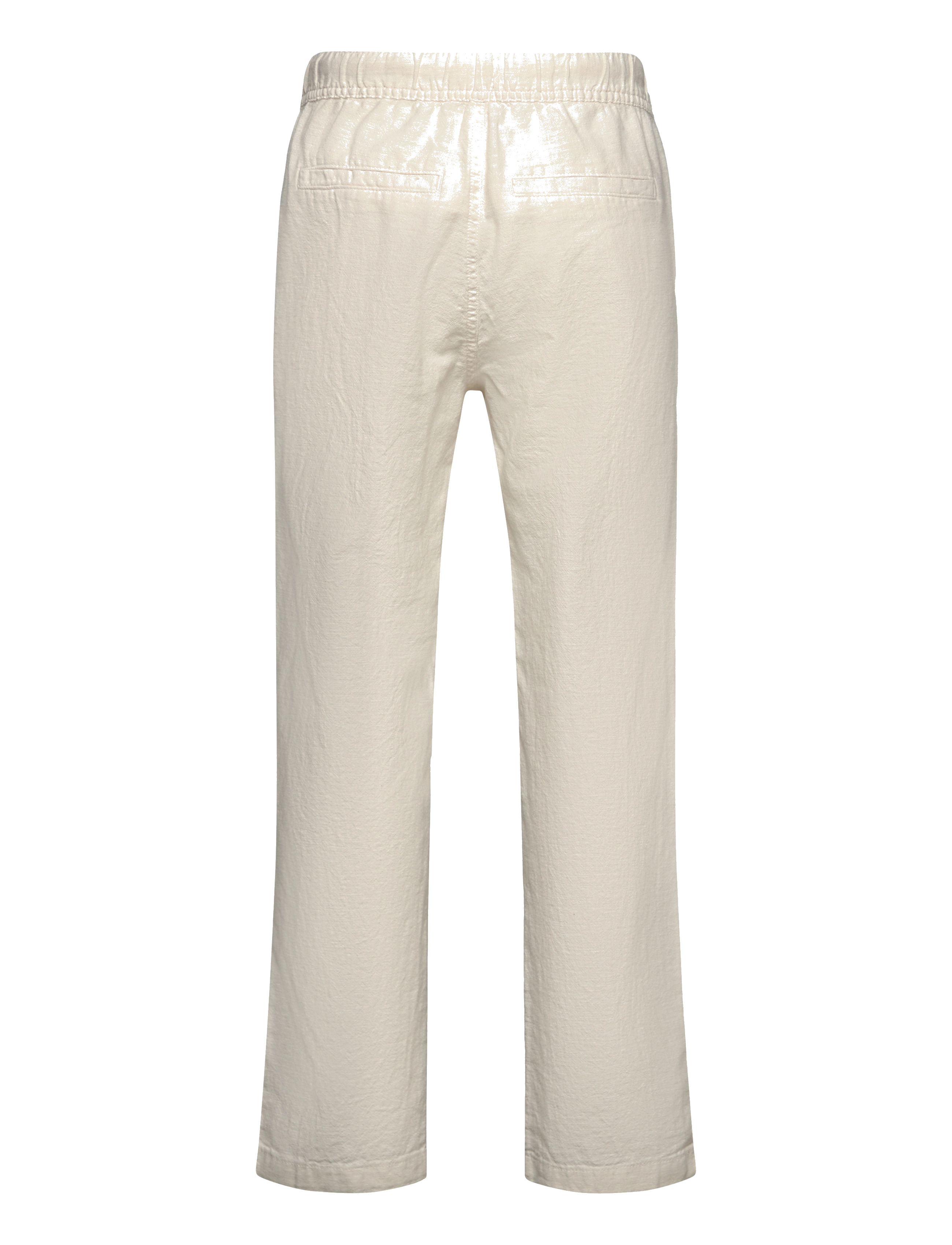 Lindex - Trousers linen blend - najniższe ceny - light beige - 3