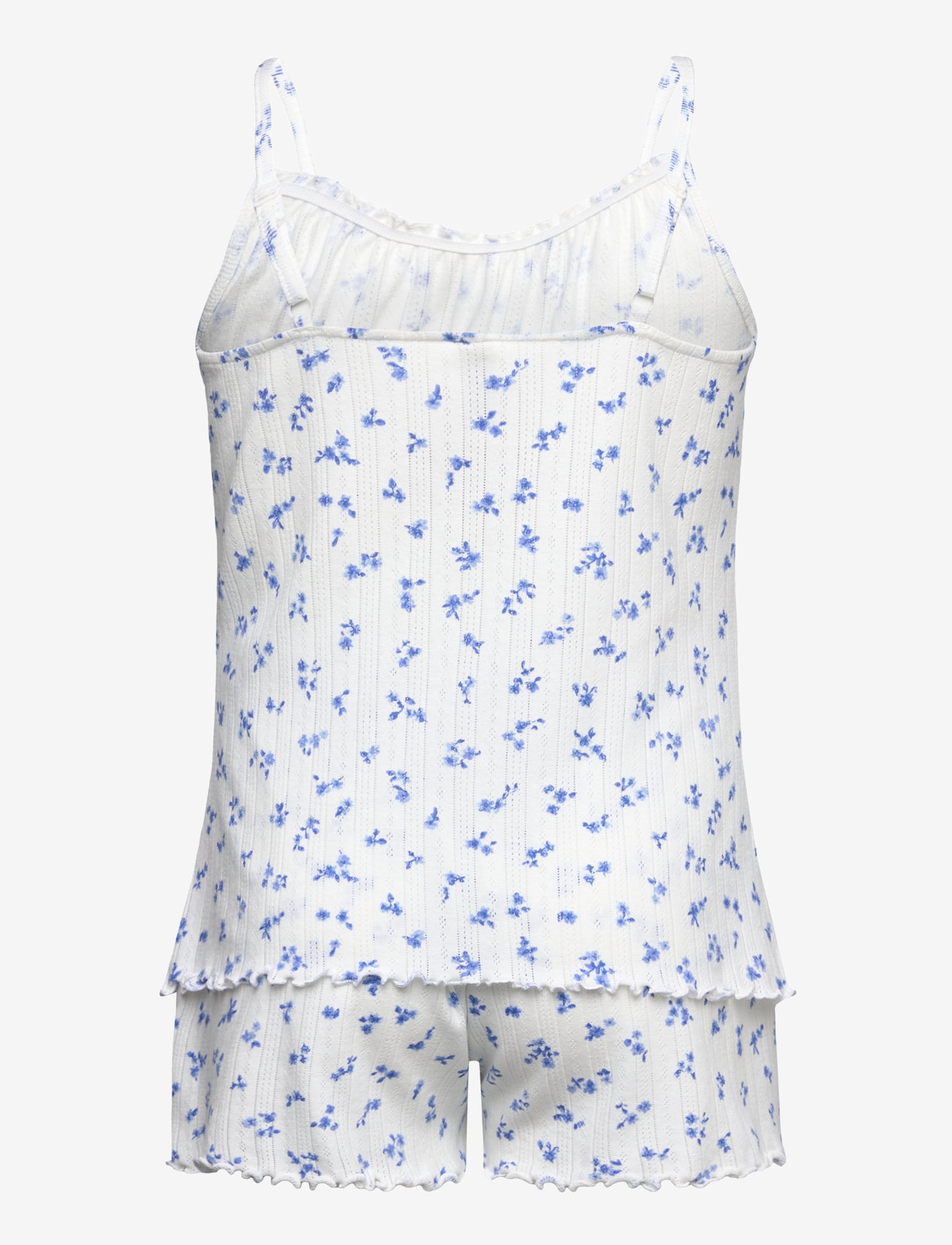 Lindex - Pyjama set pointelle singlet a - komplektid - light dusty white - 1