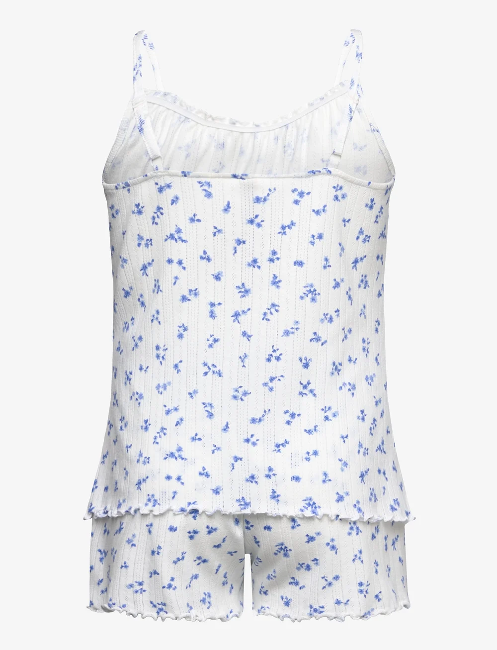 Lindex - Pyjama set pointelle singlet a - pyjamasset - light dusty white - 2