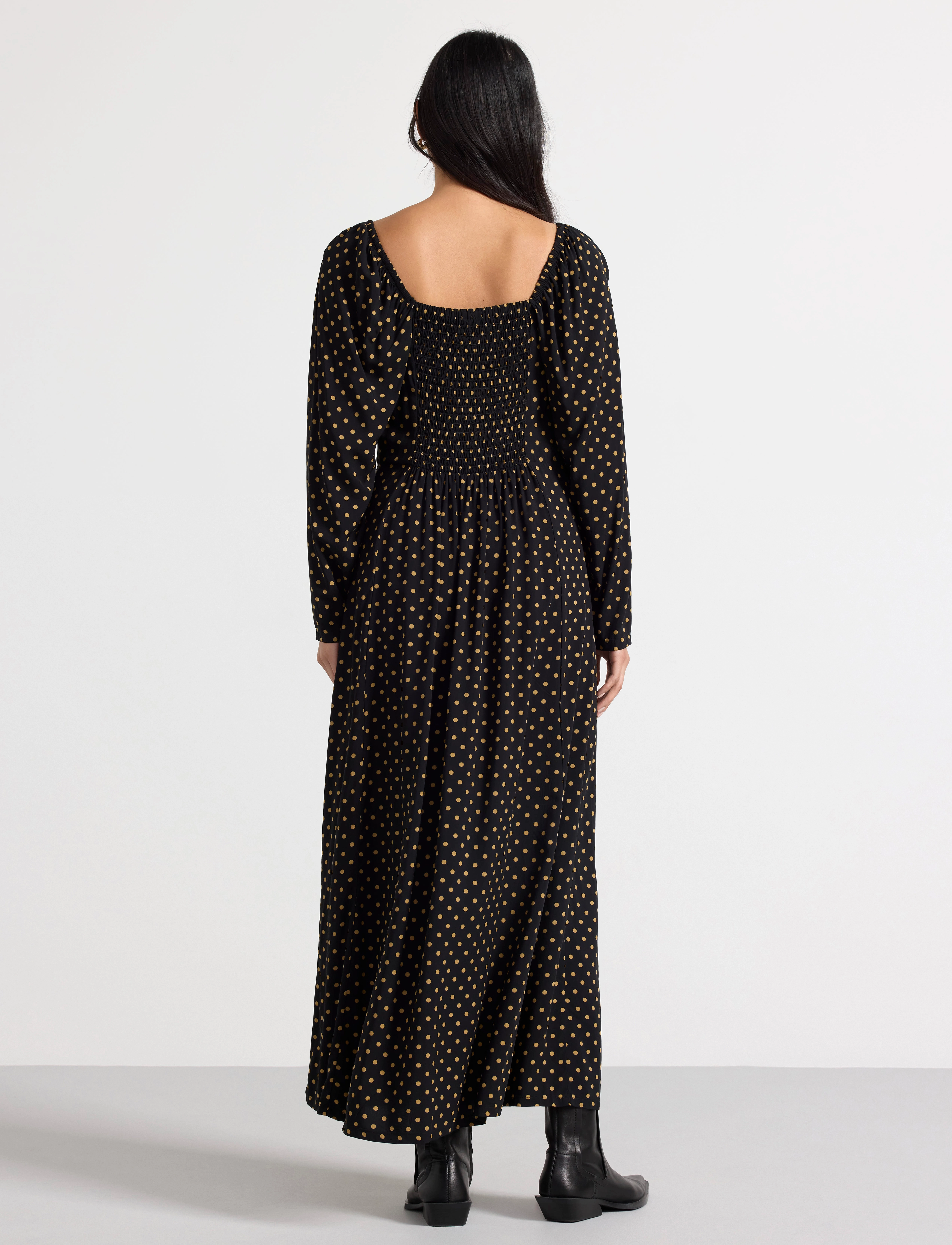 Lindex - Dress Rosie - laveste priser - black - 3