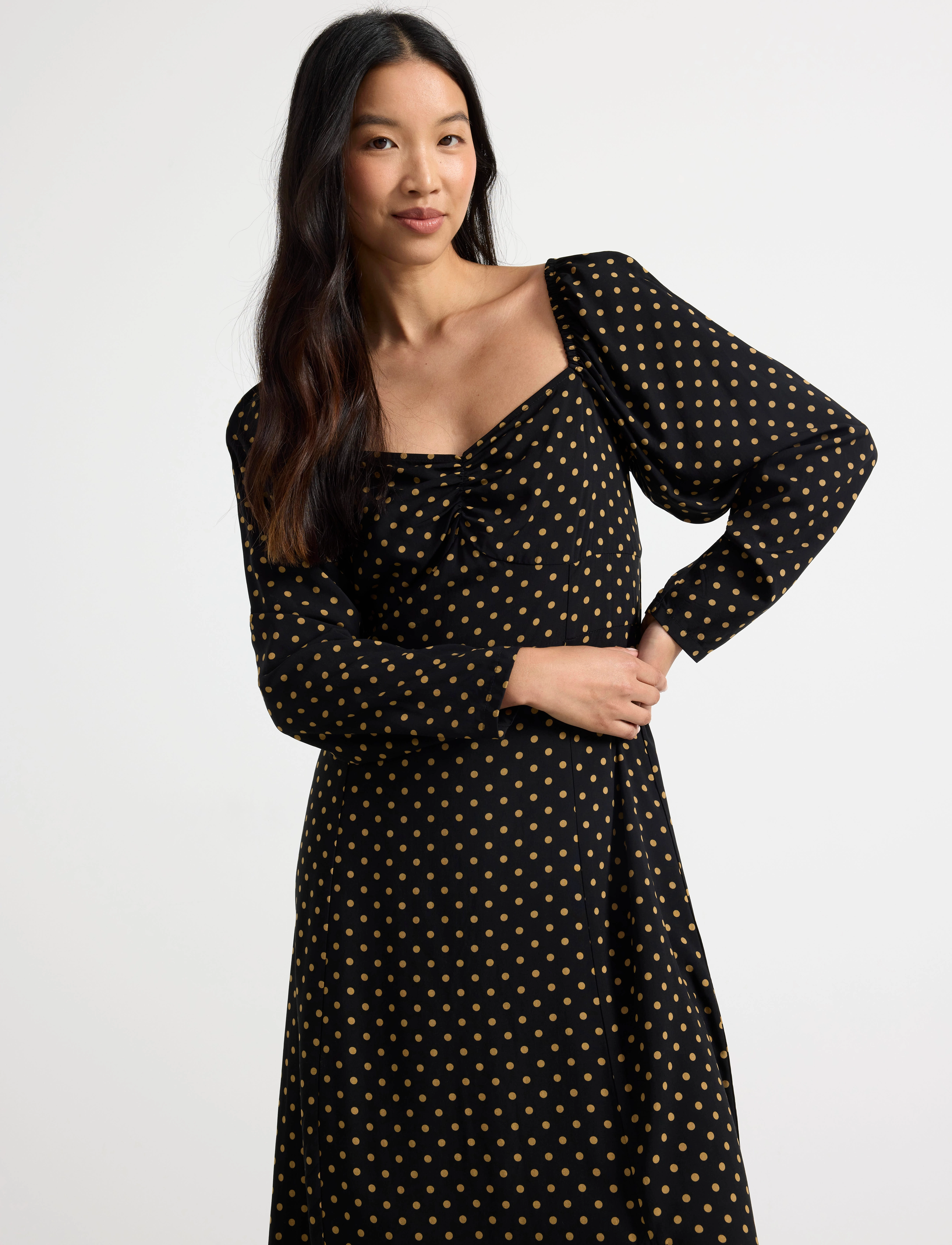 Lindex - Dress Rosie - laveste priser - black - 4