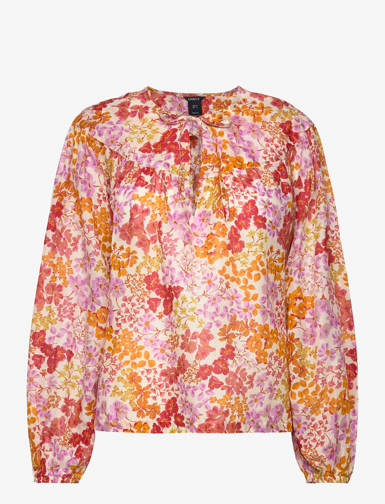 Lindex - Blouse Mimmi - langærmede bluser - orange - 0