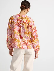Lindex - Blouse Mimmi - long-sleeved blouses - orange - 3
