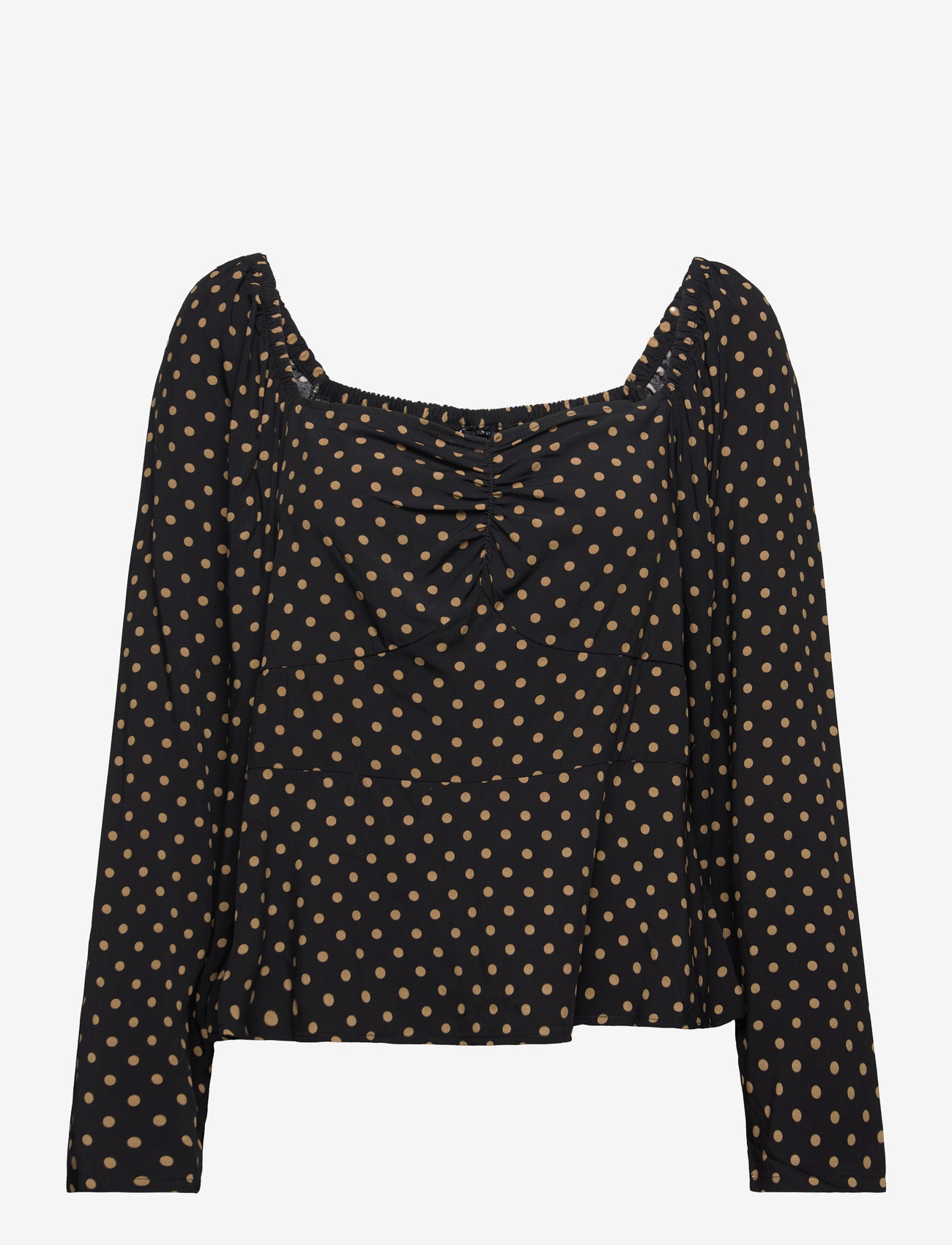 Lindex - Blouse Yoella - pikkade varrukatega pluusid - black - 0