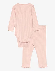 Lindex - Set body leggings pointelle - madalaimad hinnad - light dusty pink - 1