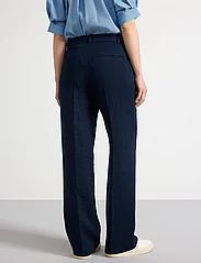 Lindex - Trousers Noor spring - bukser med lige ben - dark dusty blue - 3