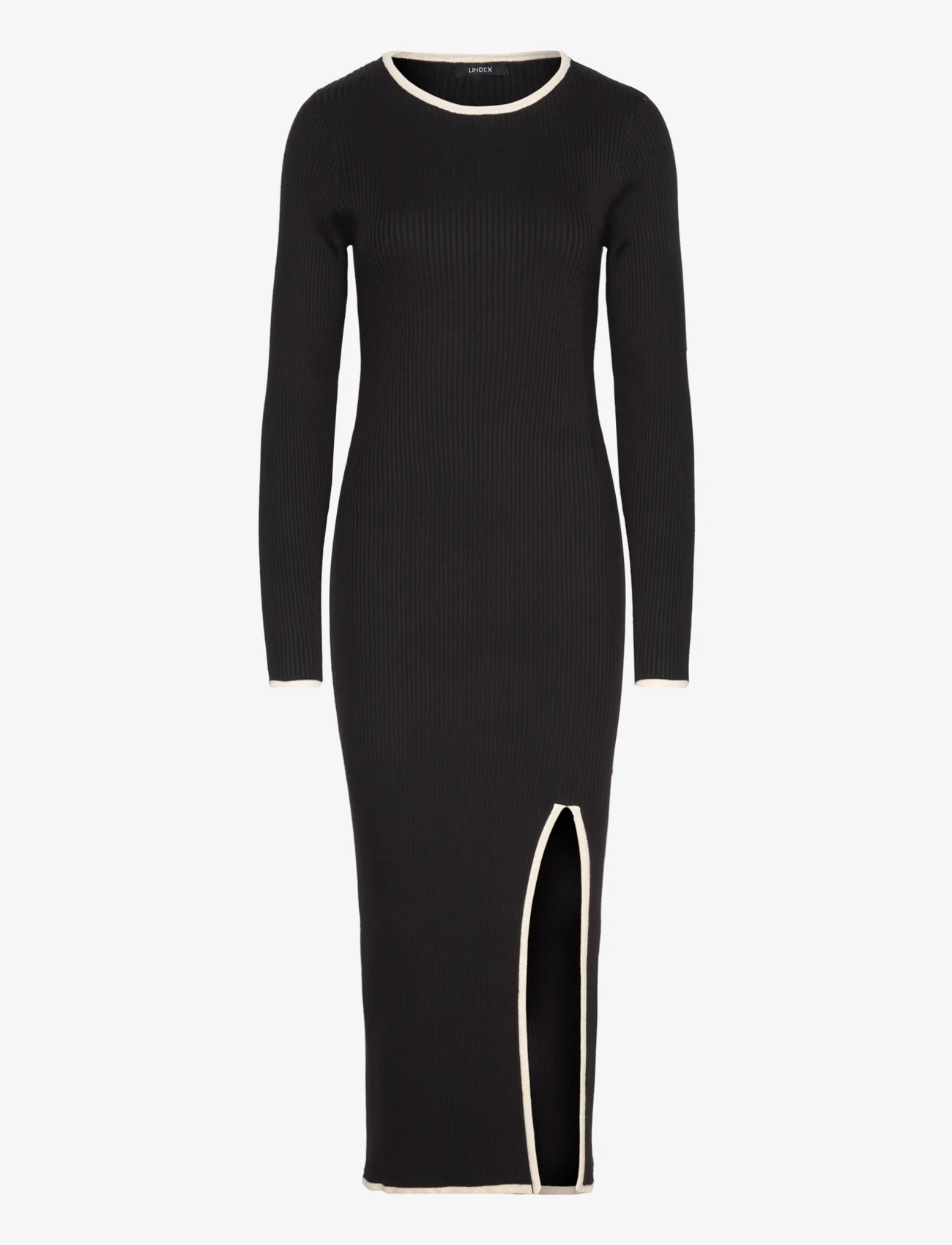 Lindex - Dress Jade - bodycon dresses - black - 0