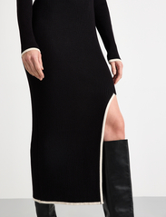 Lindex - Dress Jade - aptemtos suknelės - black - 6