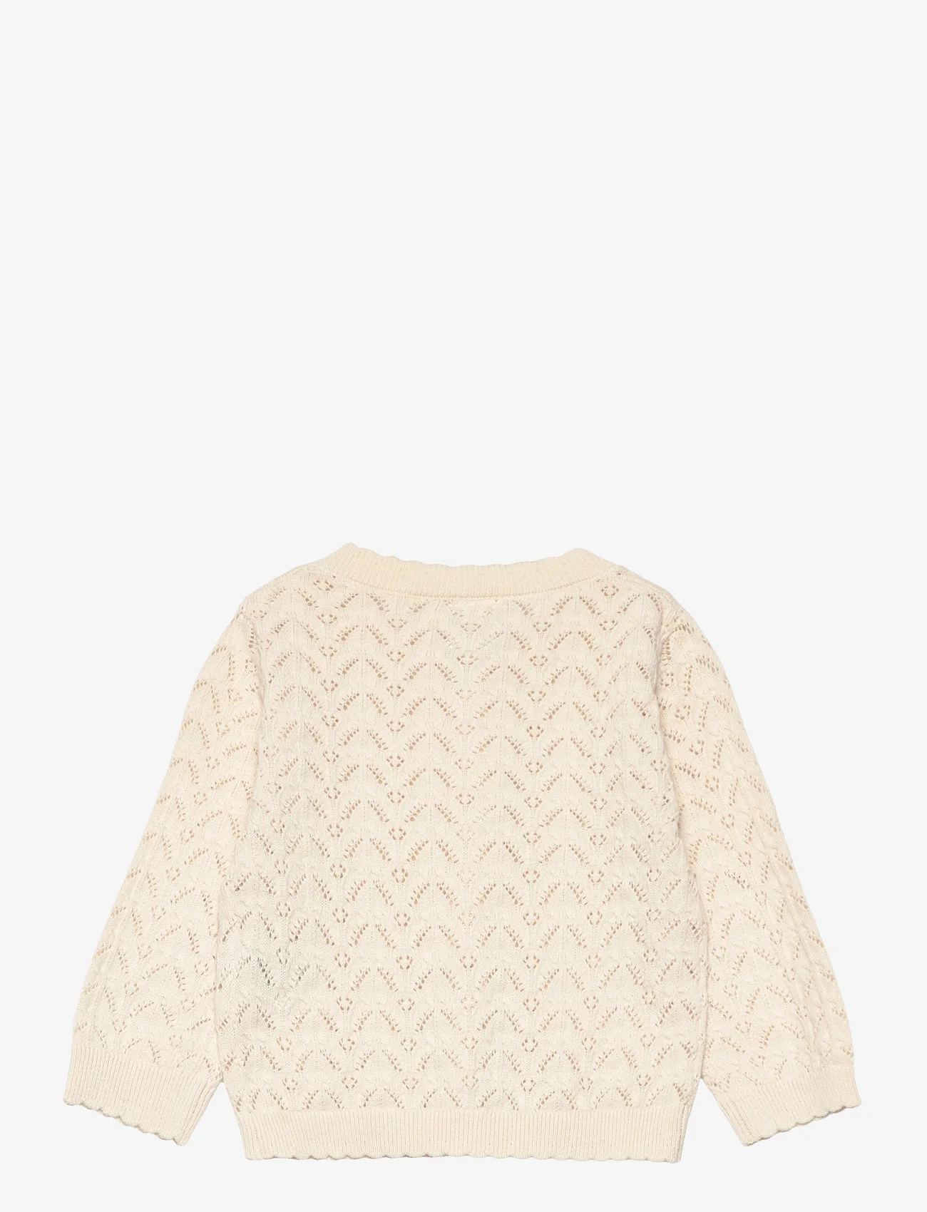 Lindex - Cardigan Pattern knit - kardigany - light beige - 1