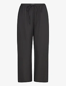 Trousers Bella linen cropped, Lindex