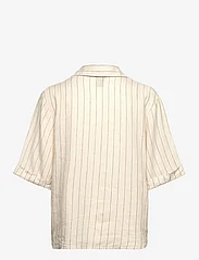 Lindex - Shirt Edda - linasest riidest särgid - light beige - 2