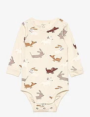 Lindex - Body aop dogs - lowest prices - light beige - 0