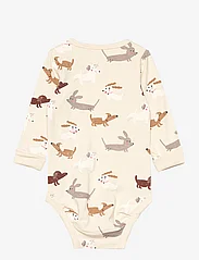 Lindex - Body aop dogs - lowest prices - light beige - 1