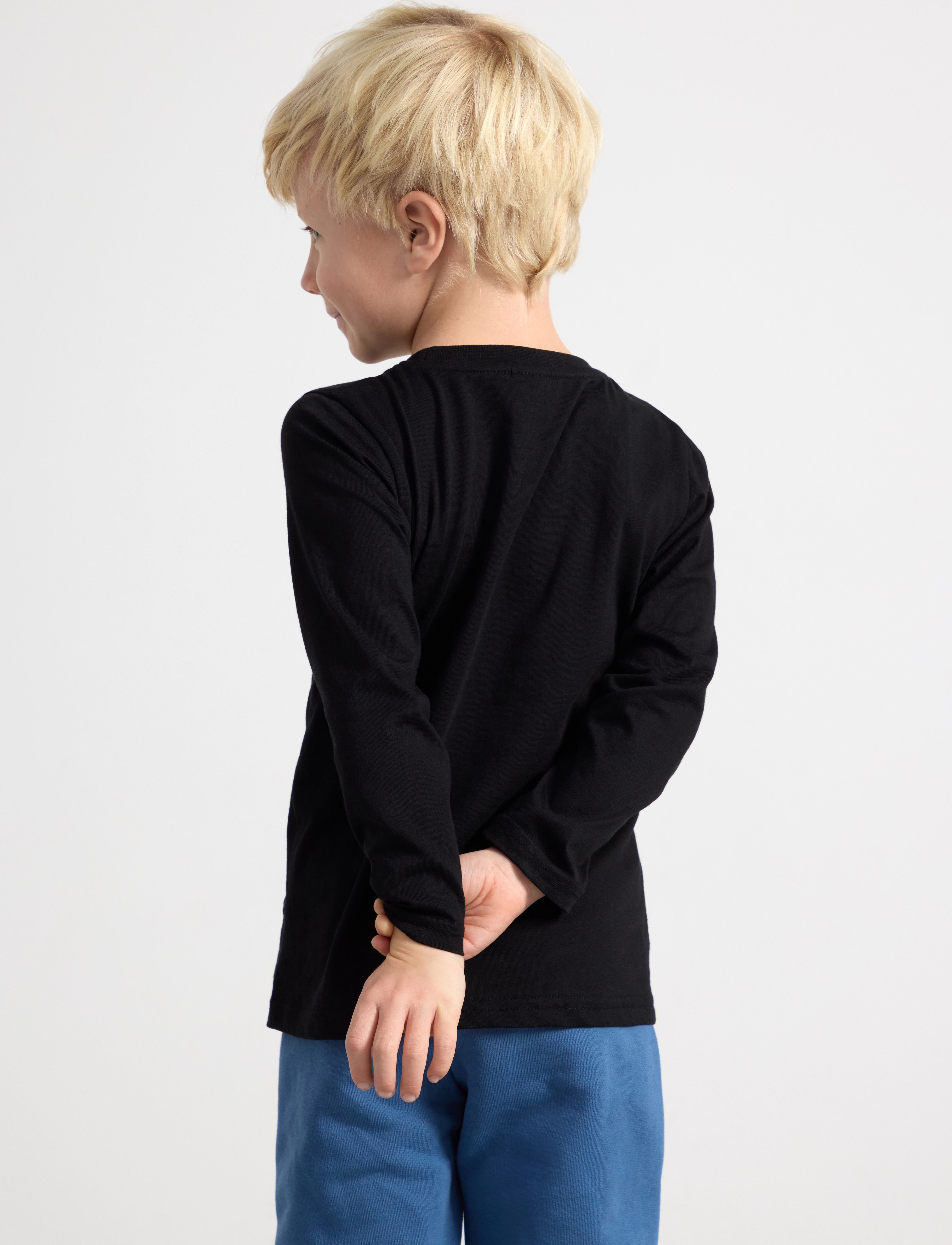 Lindex - TOP LS monster truck flip sequ - black - 4