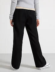 Lindex - Trousers linen - trousers - black - 3
