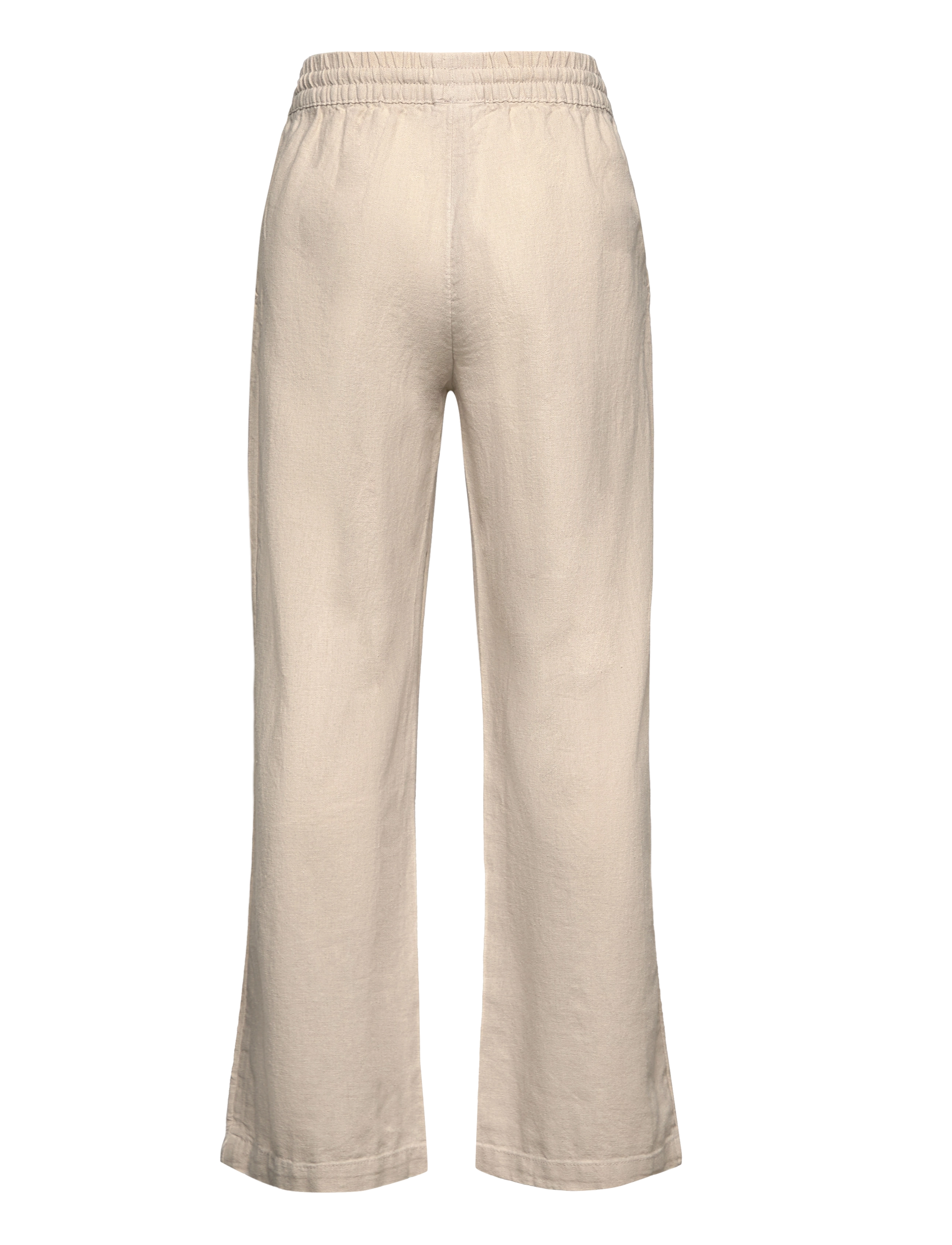 Lindex - Trousers linen - laveste priser - light beige - 2