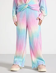 Lindex - Trouser jersey plisse rainbow - alhaisimmat hinnat - light pink - 3