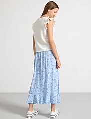 Lindex - Skirt long with flounce - midi skirts - light blue - 3
