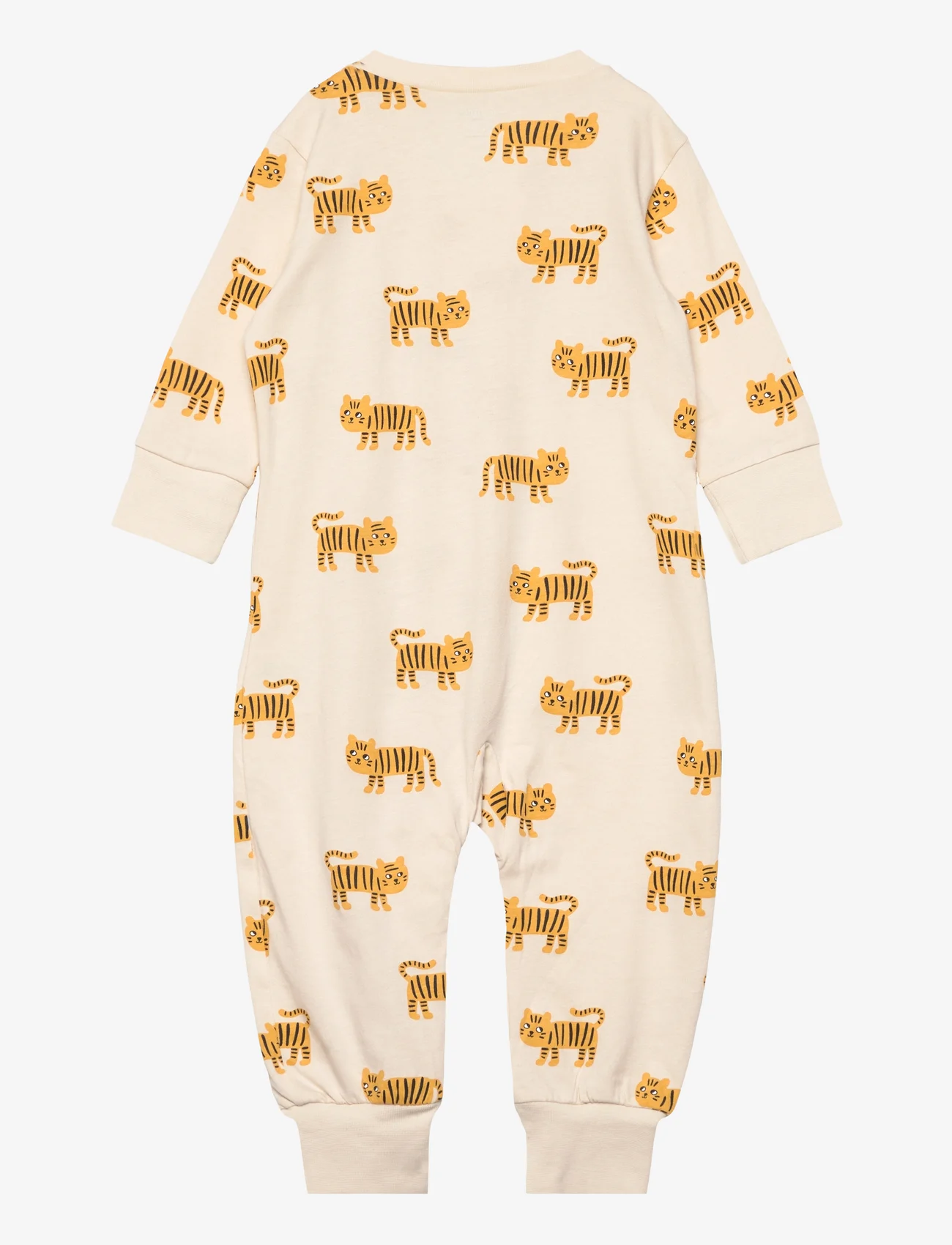 Lindex - Pyjamas tigers - sleeping overalls - light beige - 1