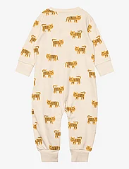 Lindex - Pyjamas tigers - sleeping overalls - light beige - 1