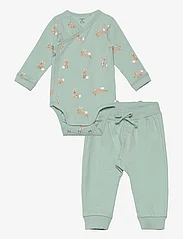 Lindex - Set body jogger patch at back - madalaimad hinnad - light dusty turquoise - 0