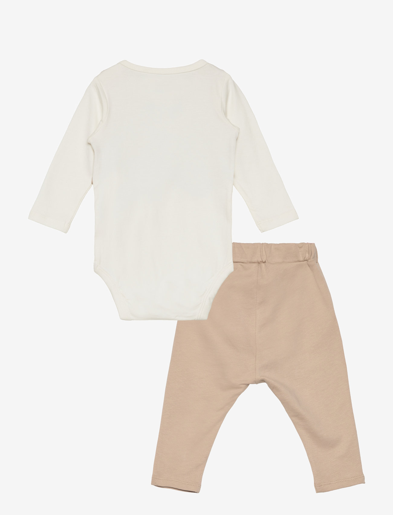 Lindex - Set body vest joggers - beige - 1