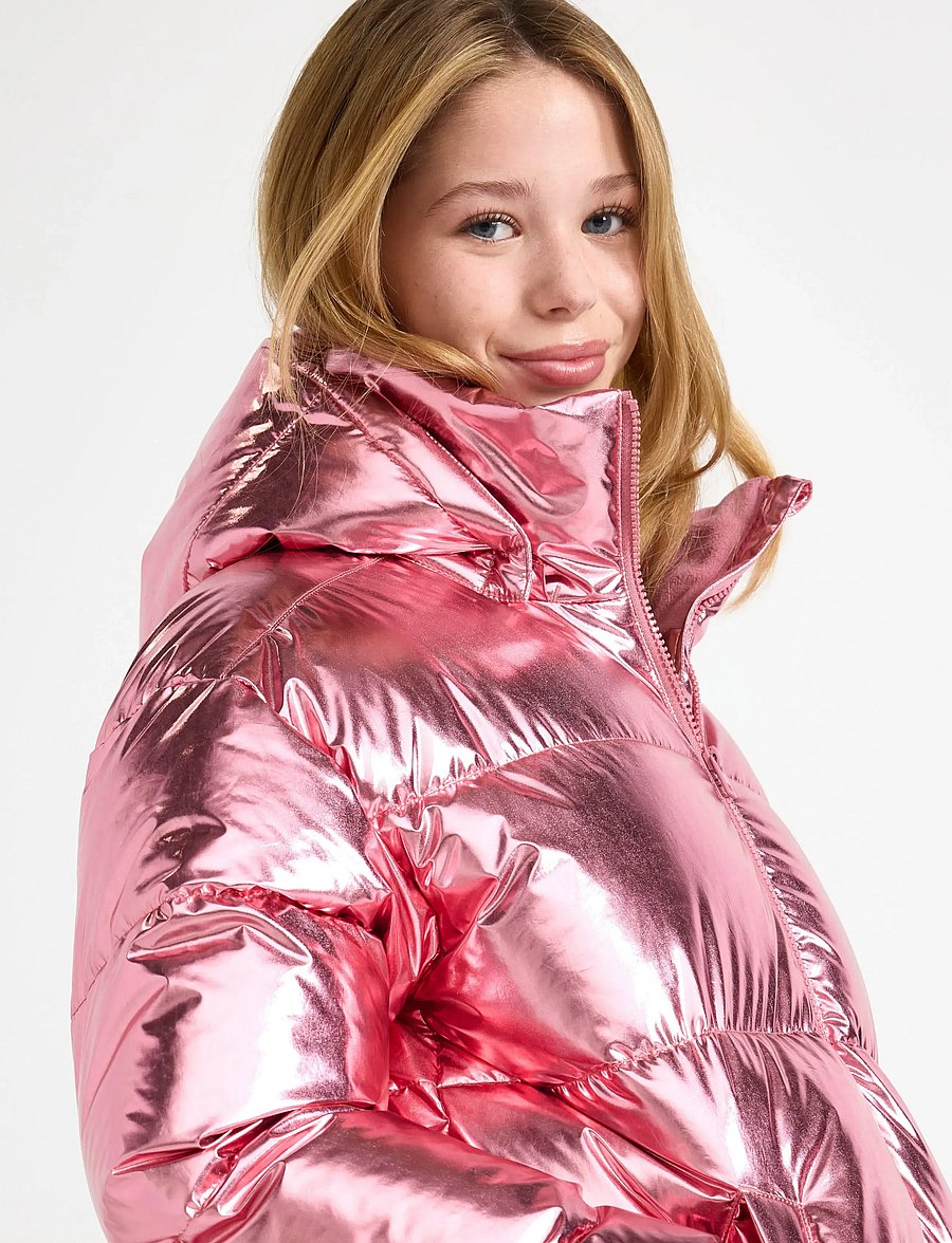Lindex - Vatteret jakke - winterjacke - dusty pink - 4