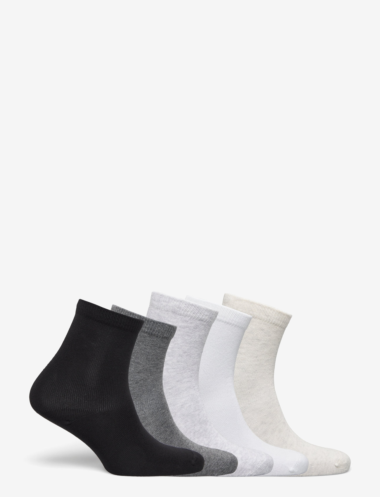 Lindex - 5-pack Socks - socks - light grey melange - 1