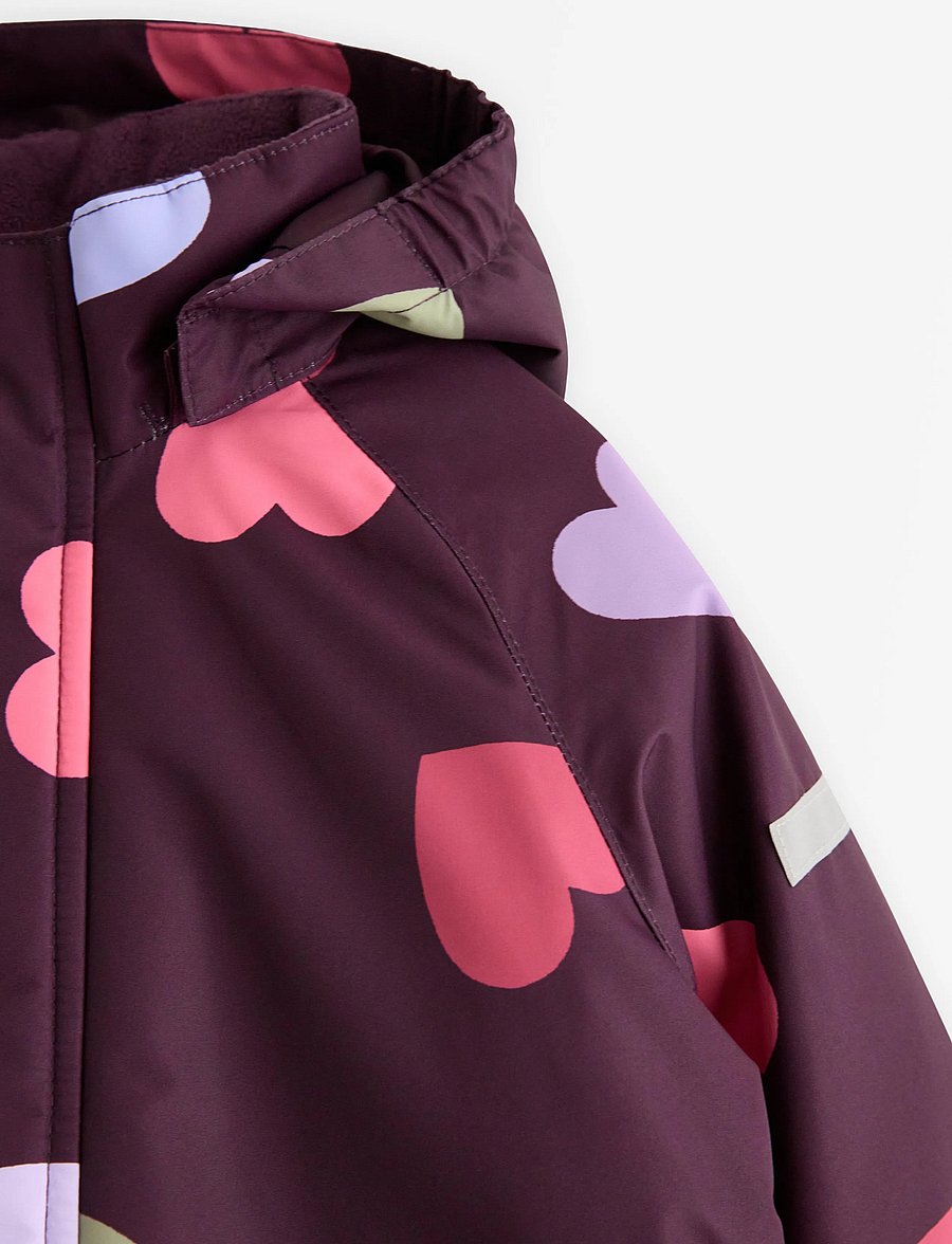 Lindex - Jacket Padded - daunen- und steppjacken - dark dusty lilac - 2