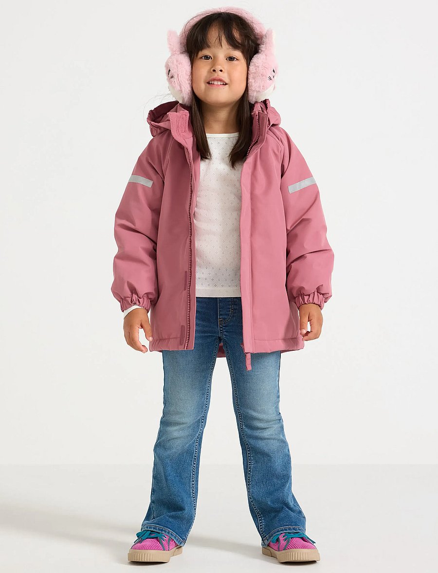 Lindex - Water repellent padded jacket - dunjakker - dusty pink - 0