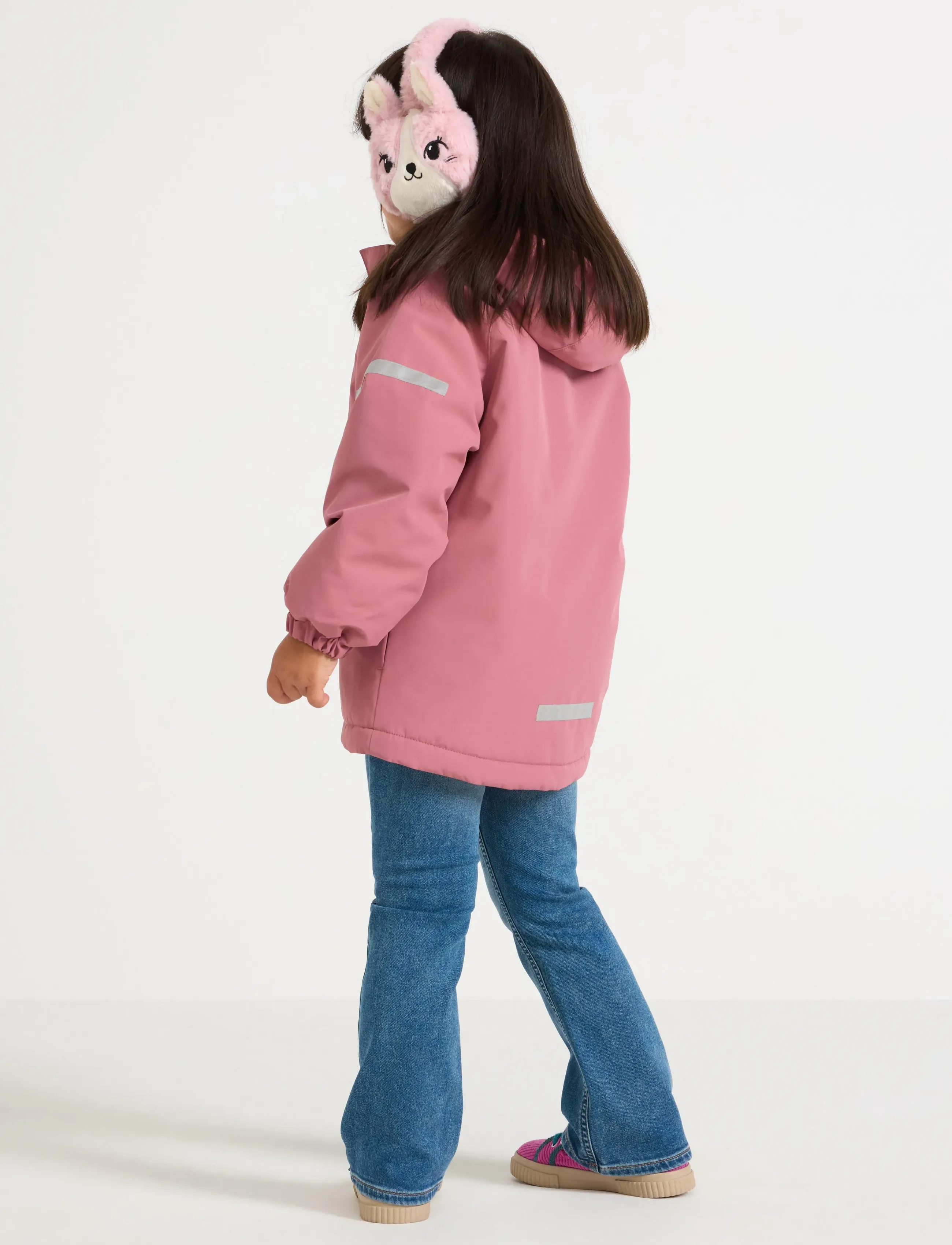 Lindex - Water repellent padded jacket - dunjakker - dusty pink - 3