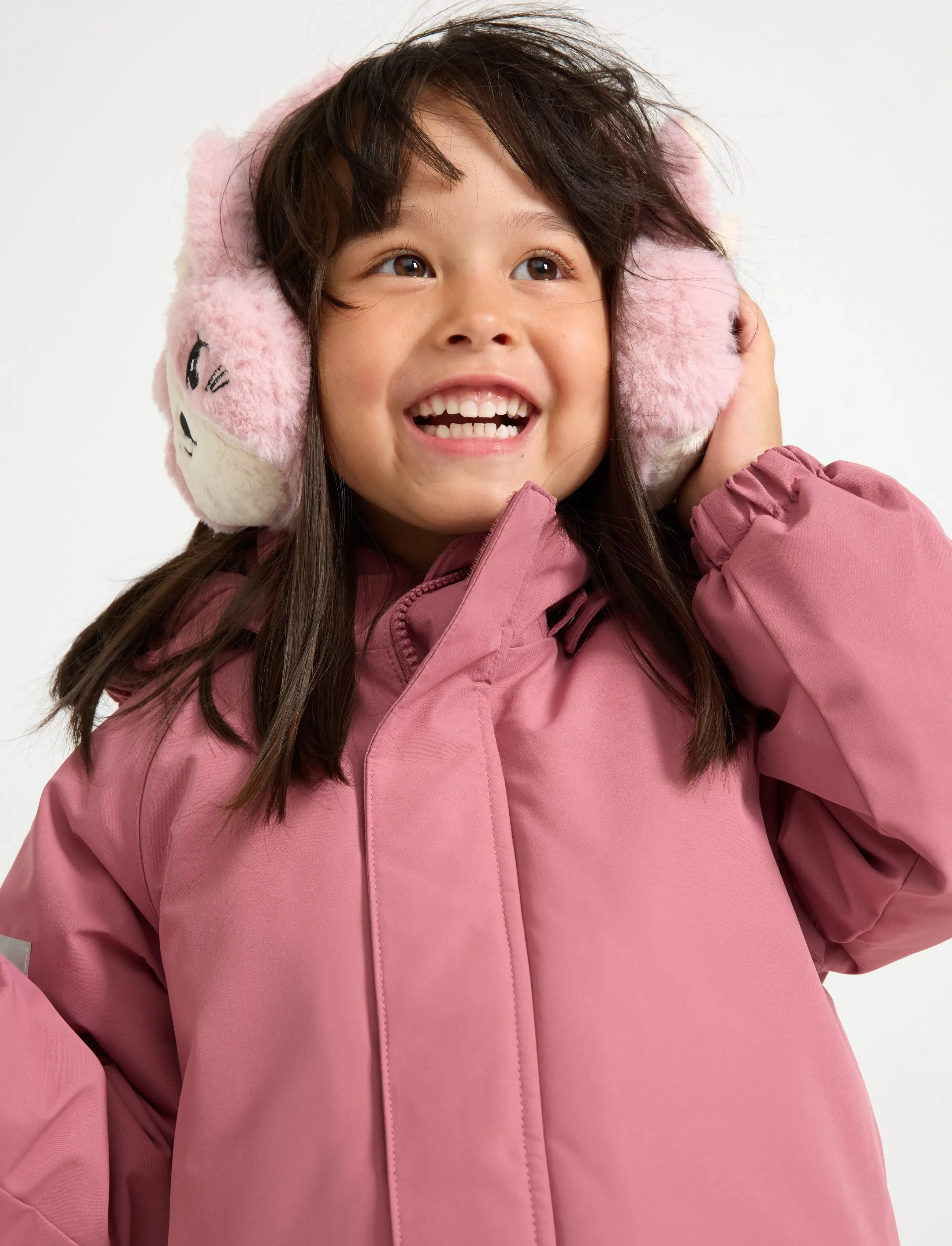 Lindex - Water repellent padded jacket - dunjakker - dusty pink - 4
