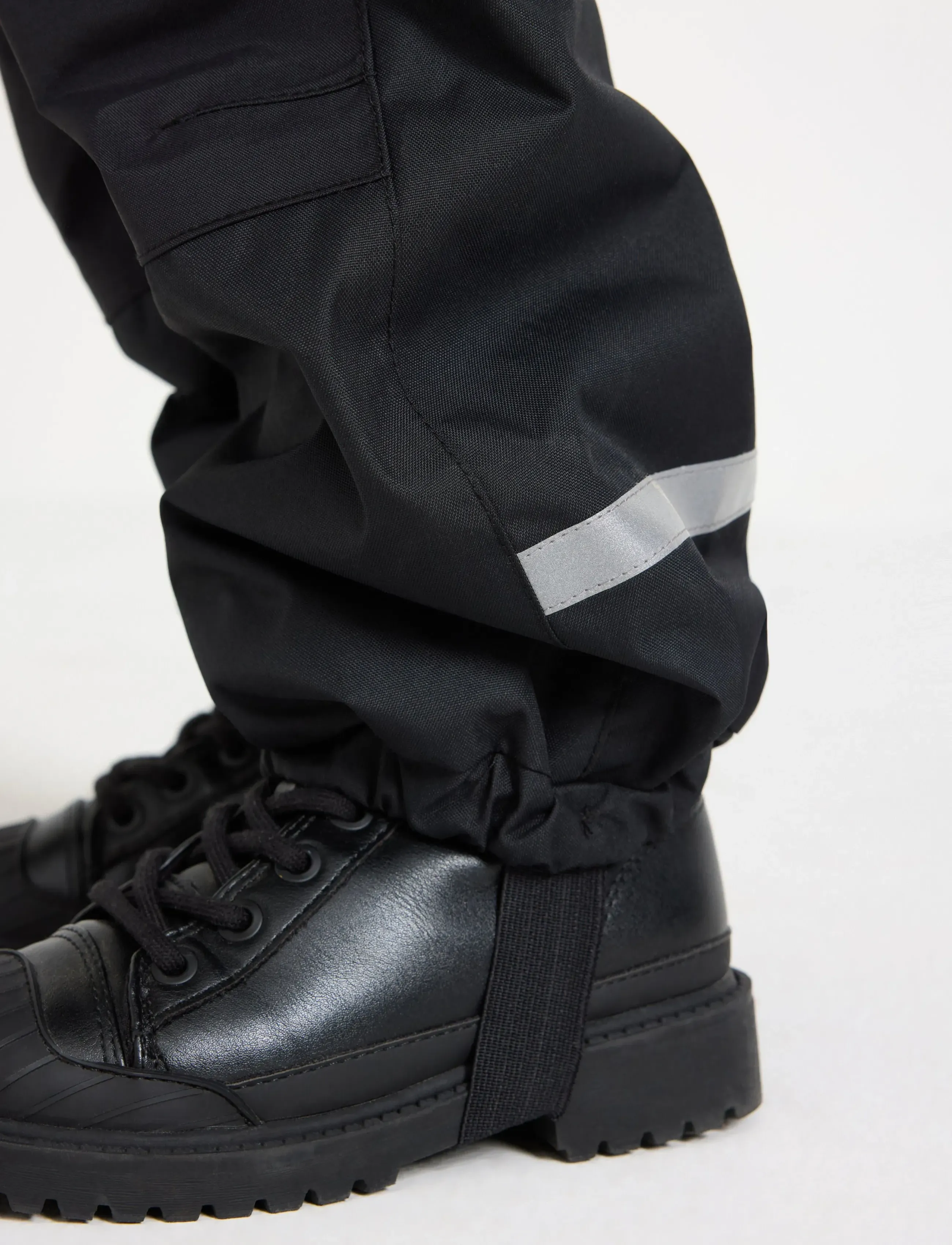 Lindex - Waterproof shell trousers - black - 4