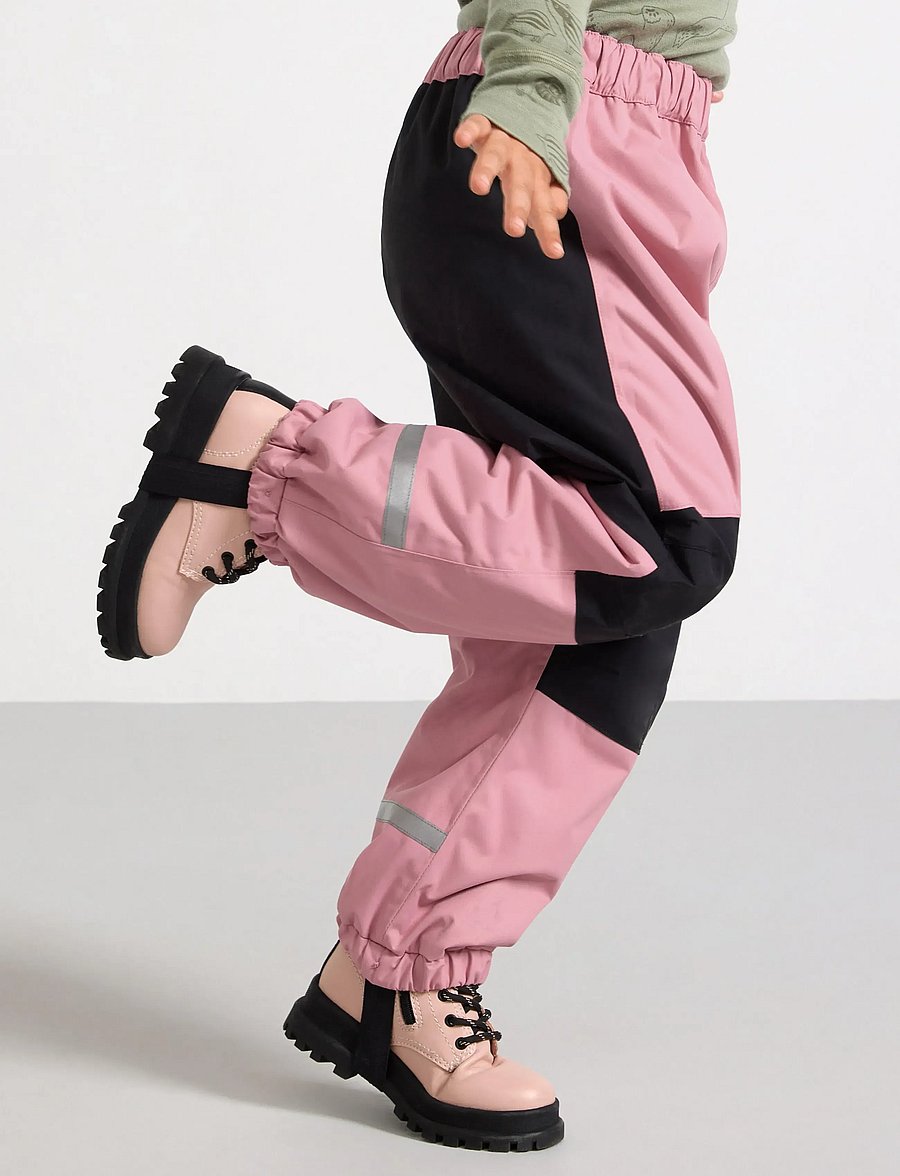 Lindex - Waterproof shell trousers - shell-püksid - dark dusty pink - 4