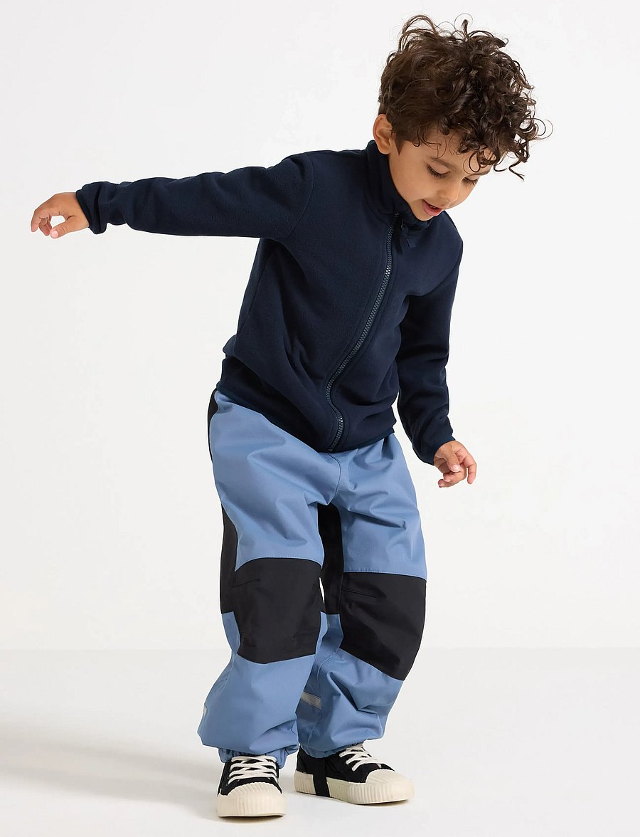 Lindex - Waterproof shell trousers - skalbukser - dusty blue - 0