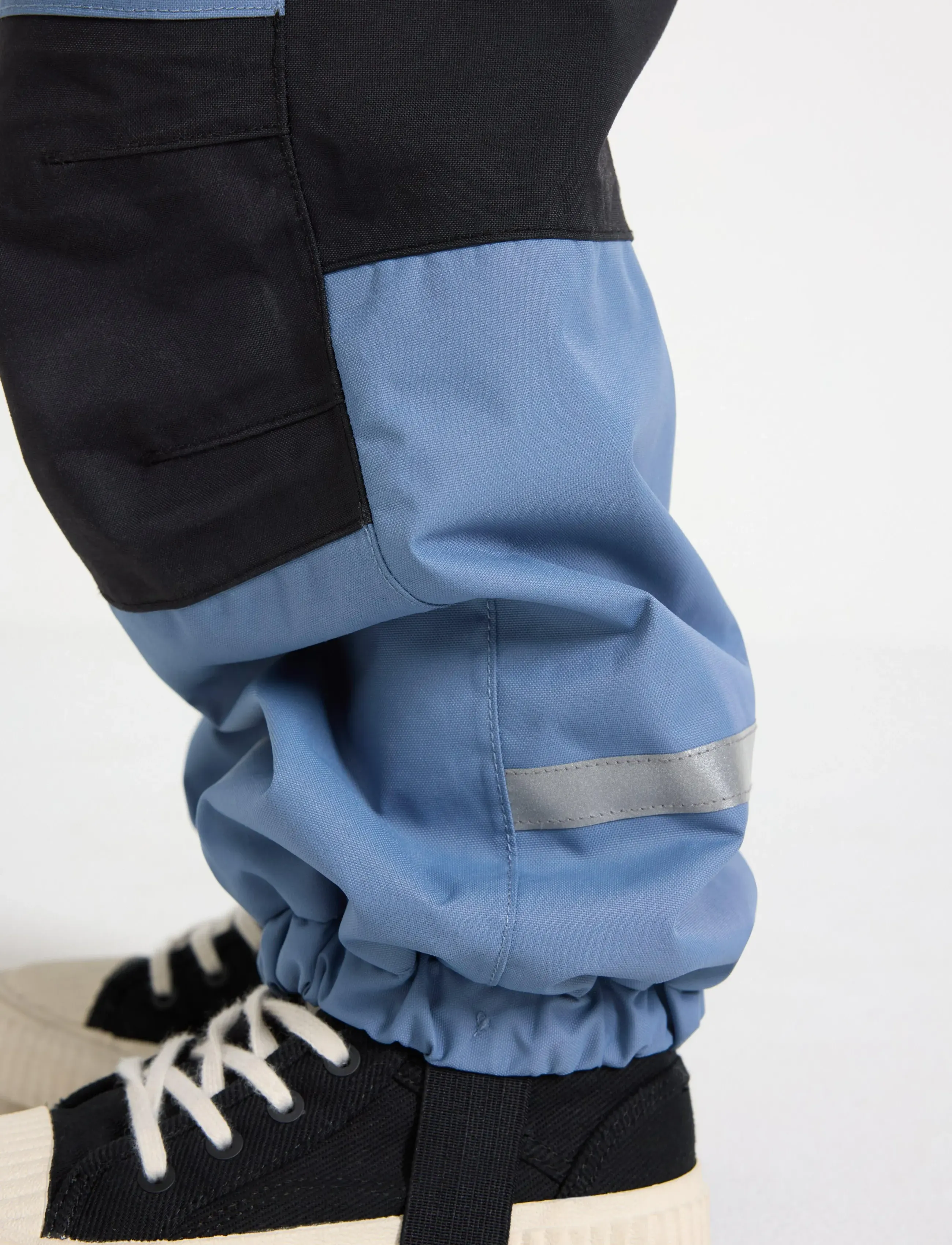 Lindex - Waterproof shell trousers - shell trousers - dusty blue - 4