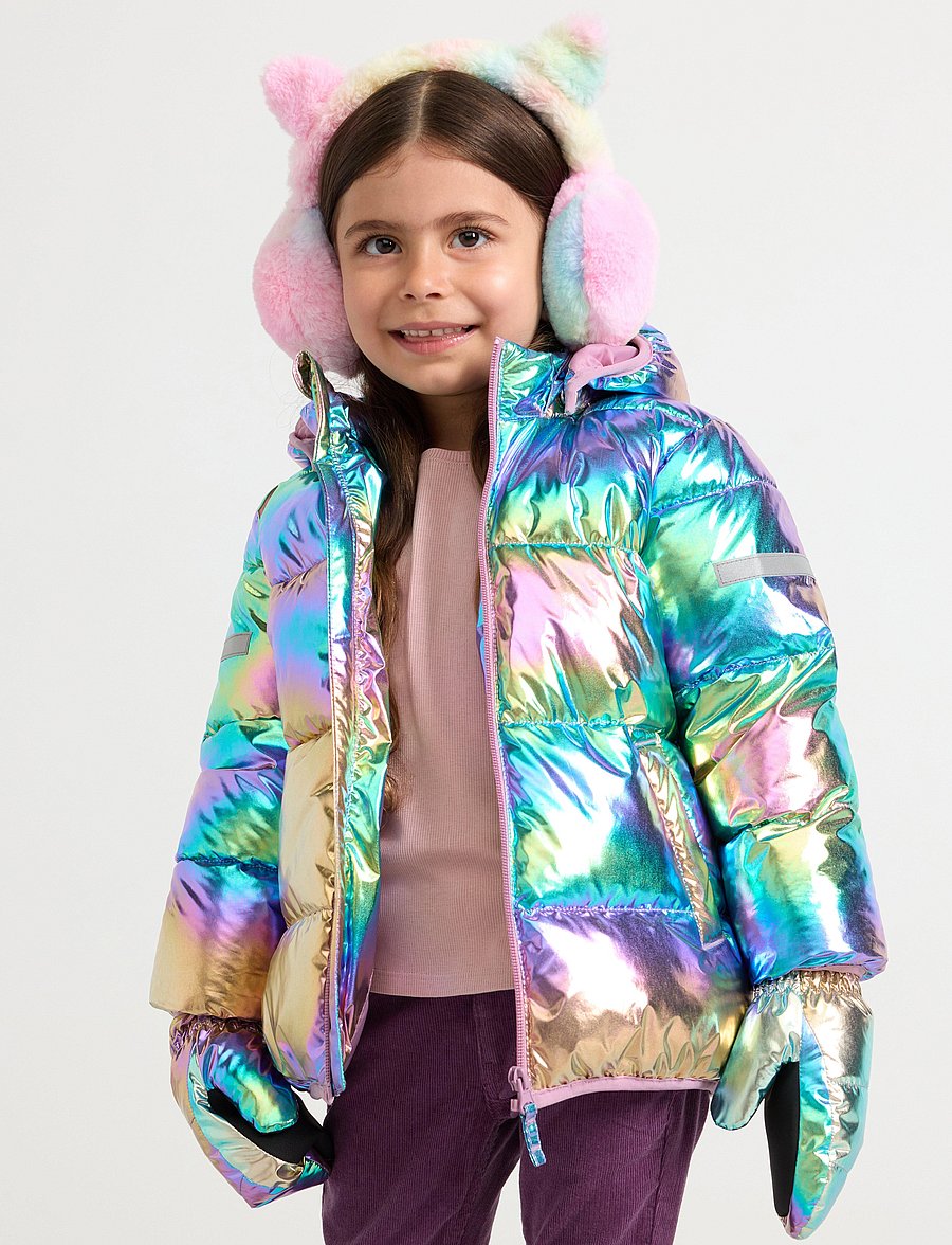 Lindex - Glossy padded jacket - winterjacke - light dusty lilac - 0
