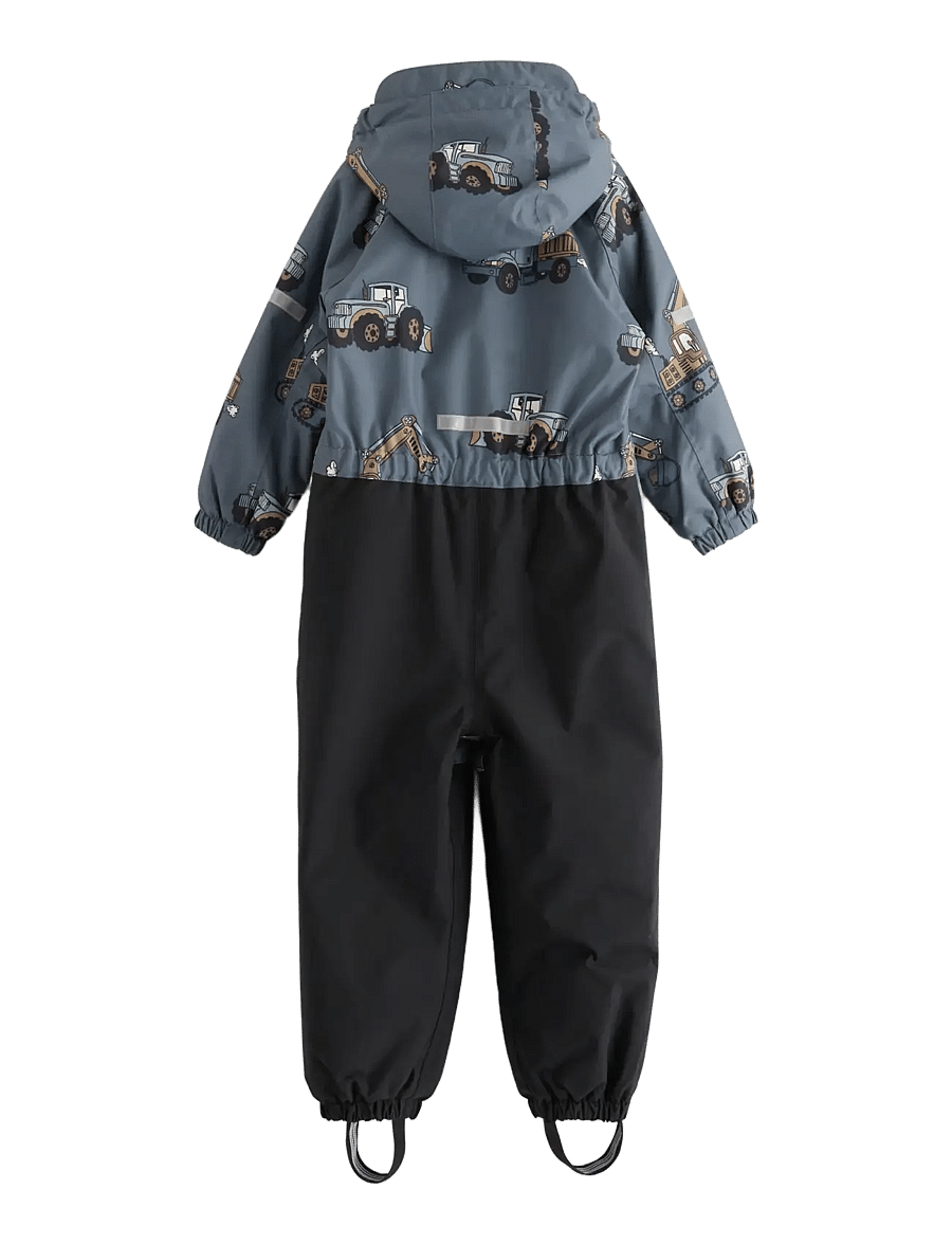 Lindex - Padded waterproof snowsuit - schneeanzug - dark grey - 2