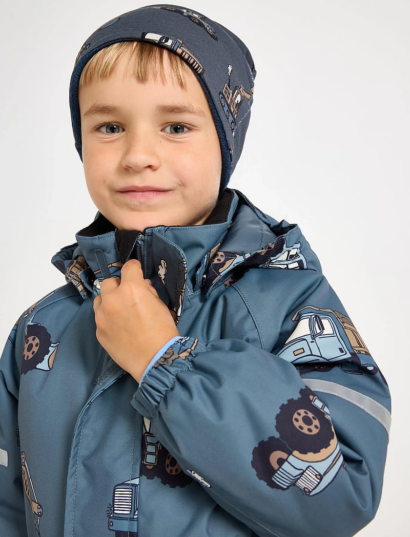 Lindex - Padded waterproof snowsuit - snowsuit - dark grey - 4