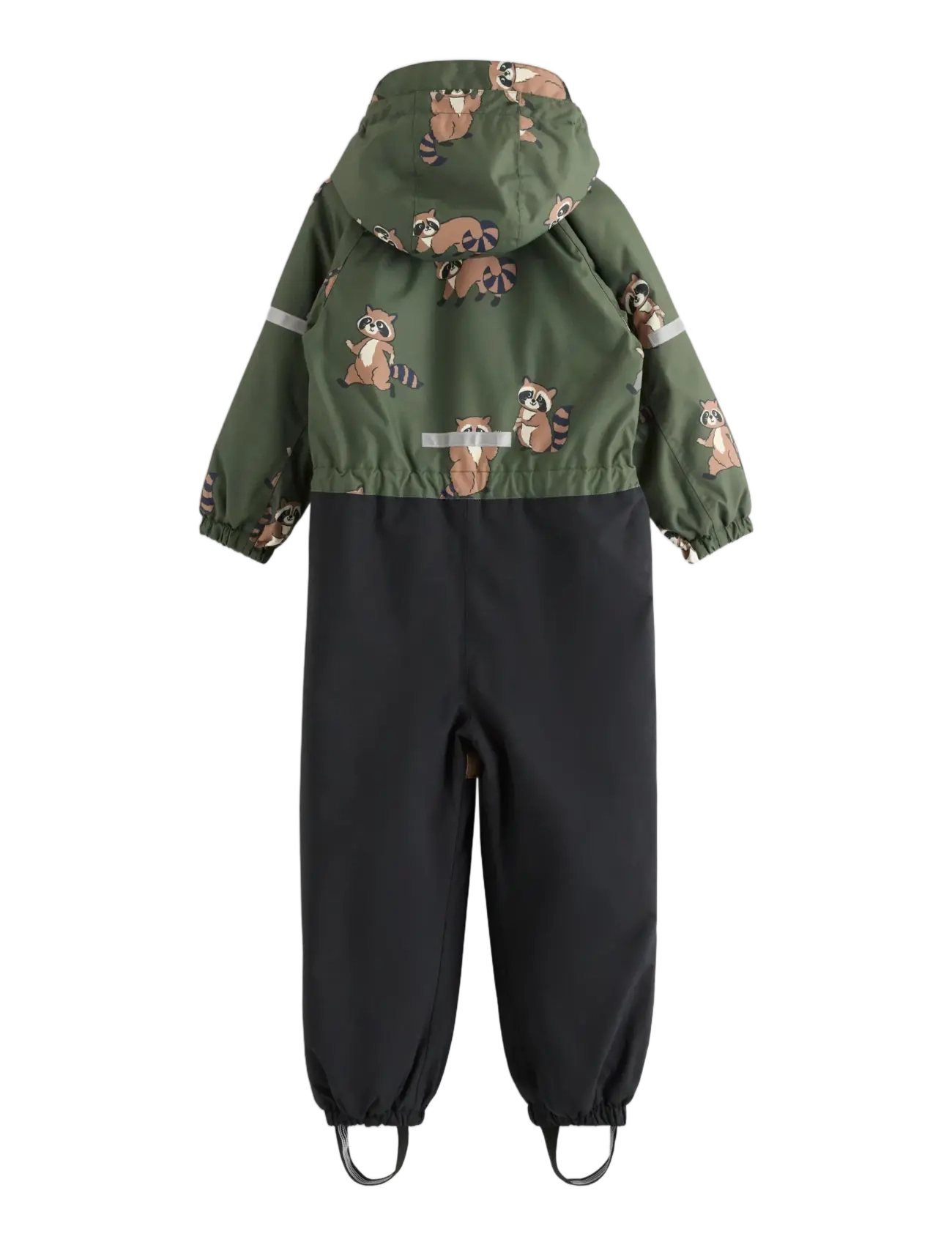 Lindex - Padded waterproof snowsuit - schneeanzug - dusty khaki - 2