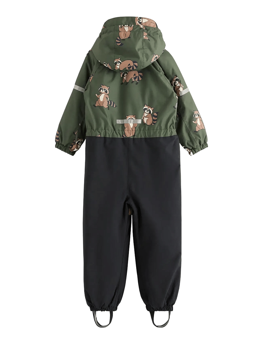 Lindex - Padded waterproof snowsuit - schneeanzug - dusty khaki - 2