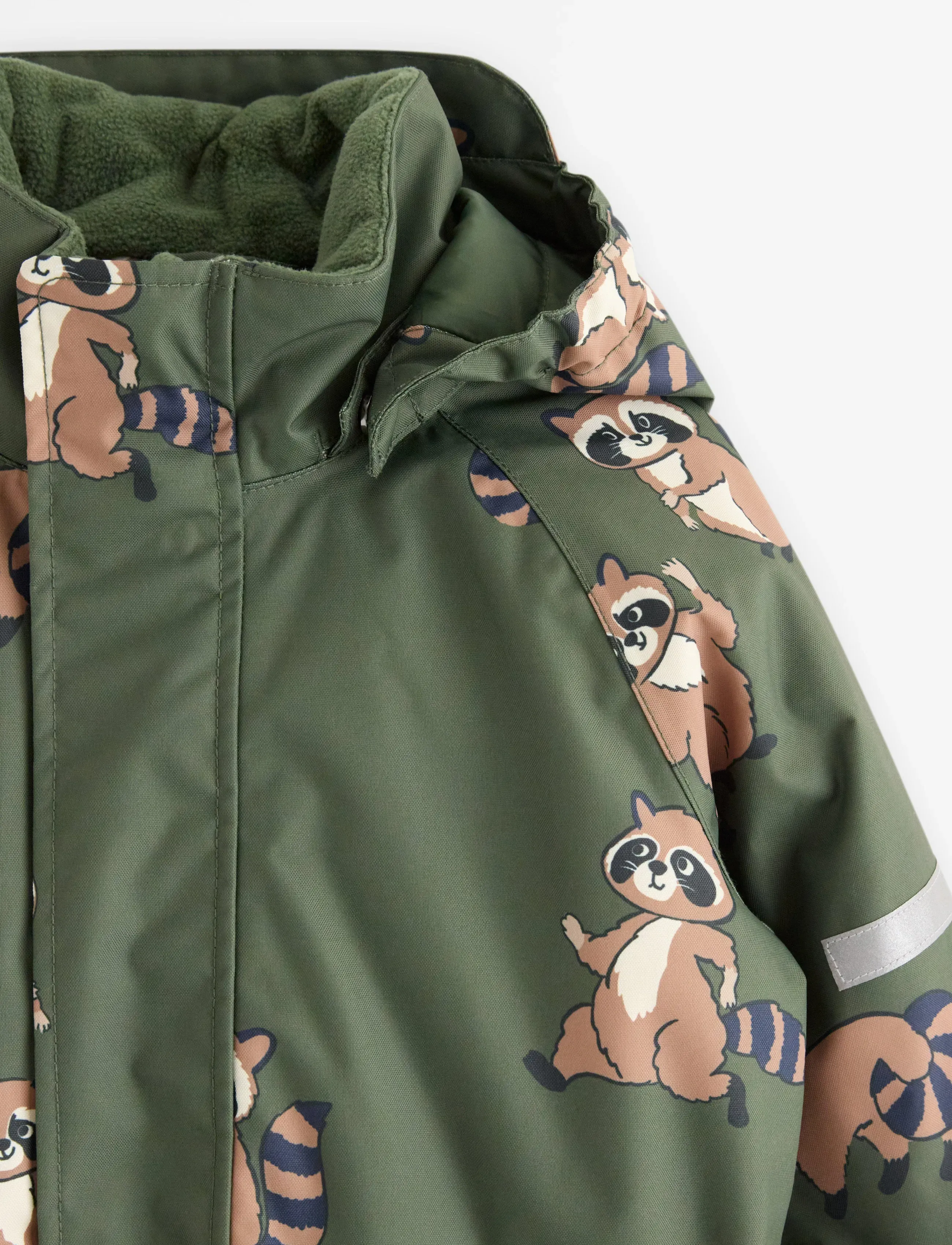 Lindex - Padded waterproof snowsuit - schneeanzug - dusty khaki - 5