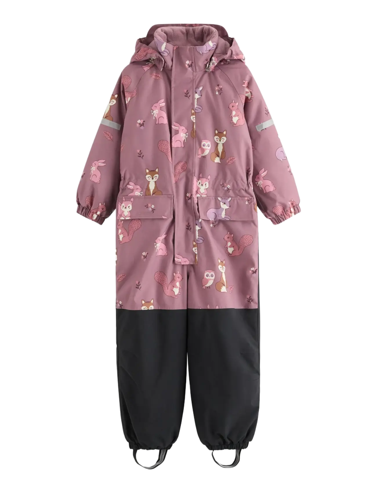 Lindex Padded waterproof snowsuit - Overalls - LIGHT DUSTY LILAC / purple